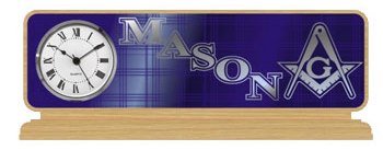 Masonic Gifts Desk top Clock