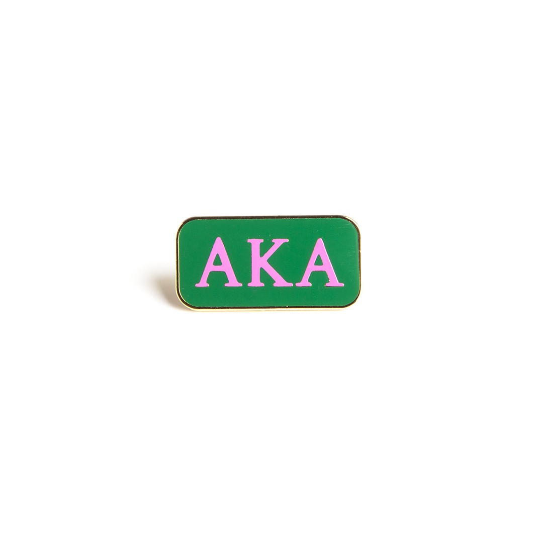 Alpha Kappa alpha 3 Letter Lapel Pin